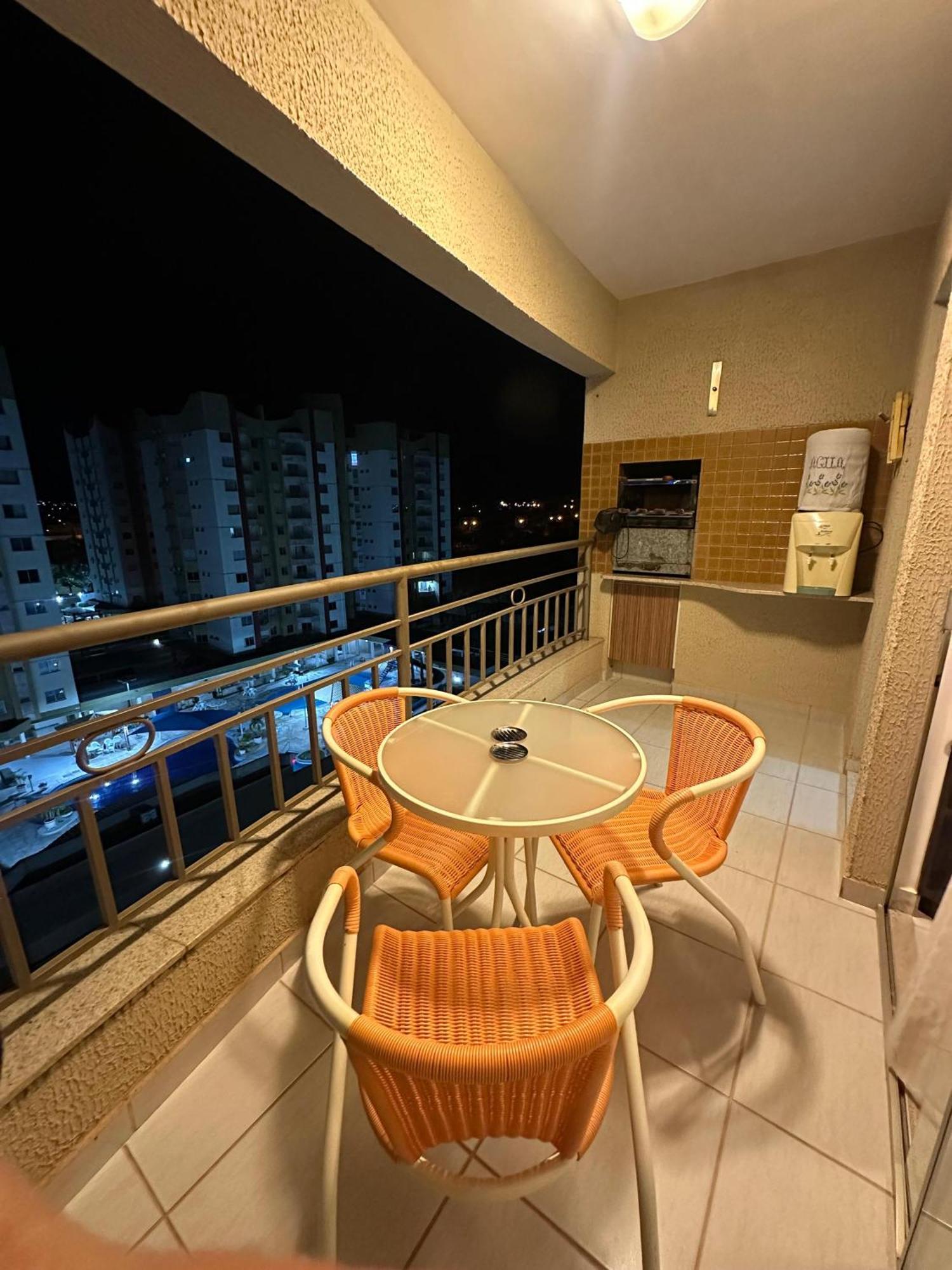Caldas Novas - Prive Das Thermas II - Apto 3 Quartos - Parque Aquatico Aparthotel ภายนอก รูปภาพ