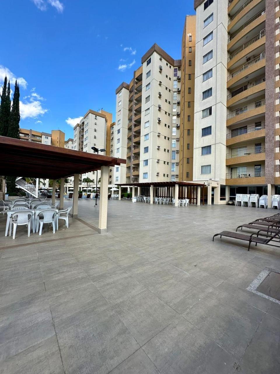 Caldas Novas - Prive Das Thermas II - Apto 3 Quartos - Parque Aquatico Aparthotel ภายนอก รูปภาพ