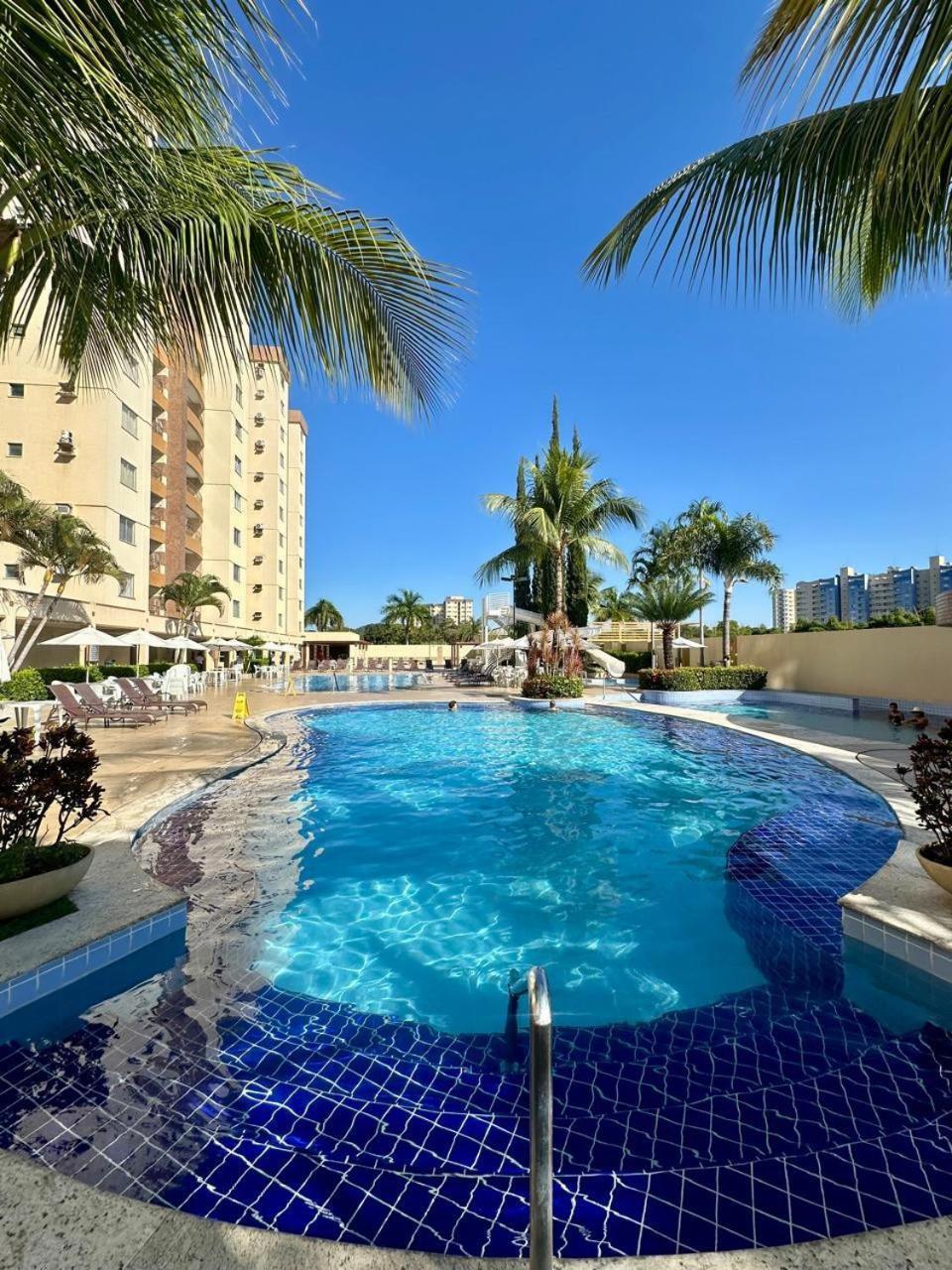 Caldas Novas - Prive Das Thermas II - Apto 3 Quartos - Parque Aquatico Aparthotel ภายนอก รูปภาพ